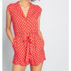 ModCloth Read It and Steep Romper